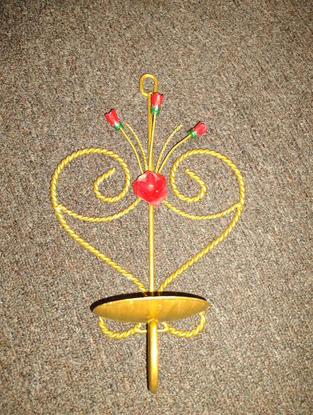Mirror And Candle Holder Set